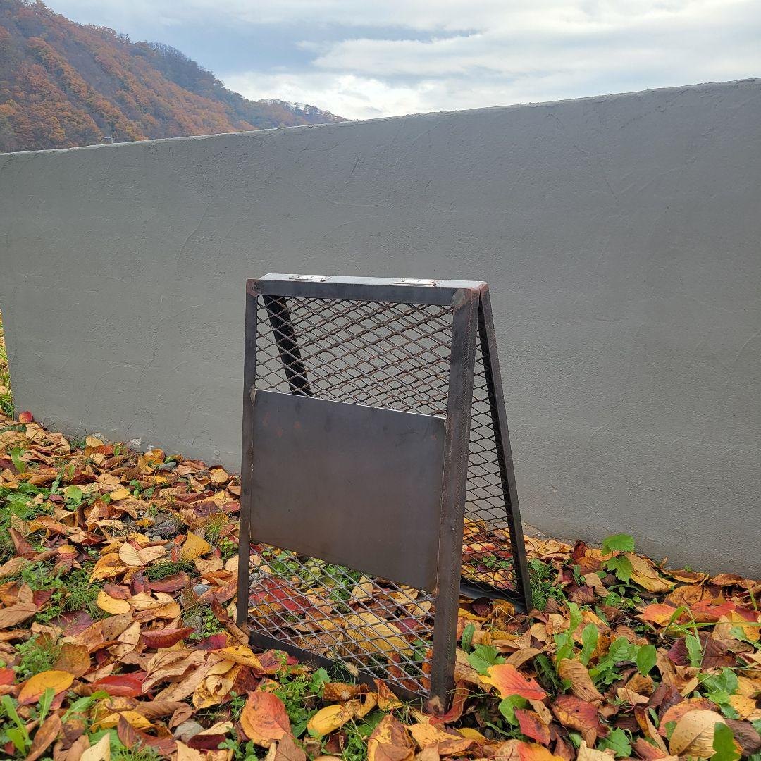 ハンドメイド　ヴィンテージ　アイアン看板　A型　インダストリアル