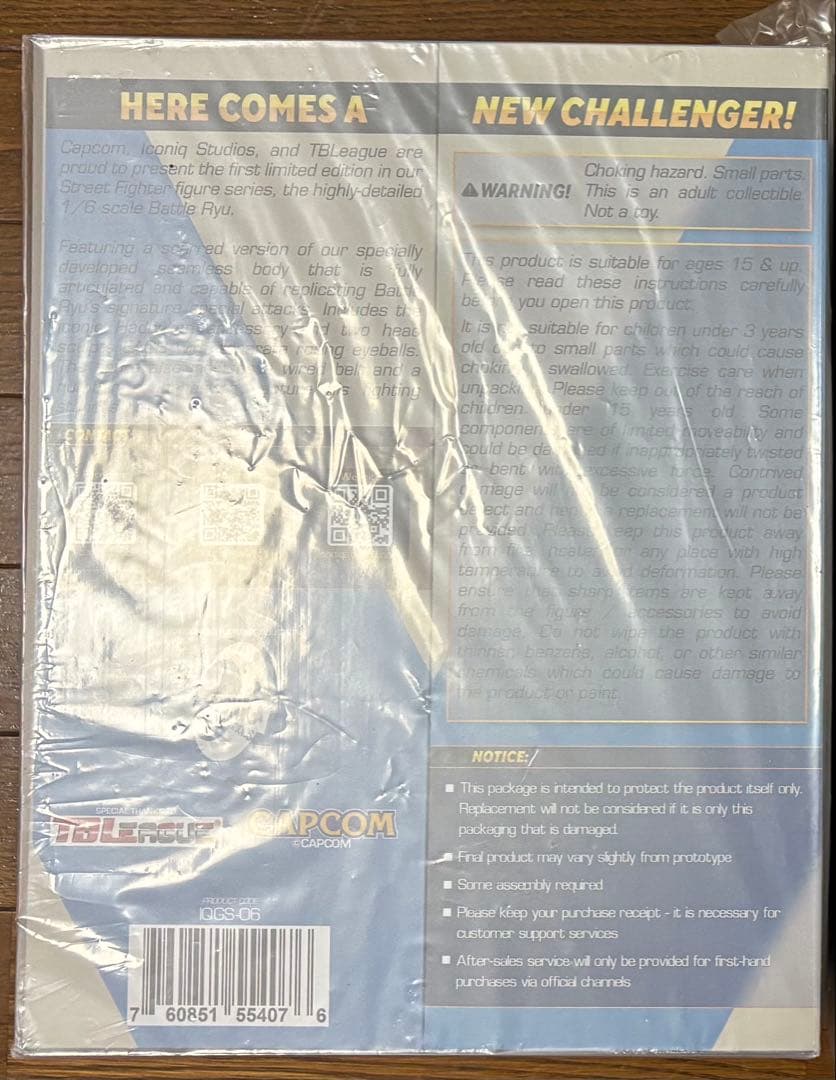 888体限定 ストリートファイター バトル リュウ 1/6 アクションフィギュア