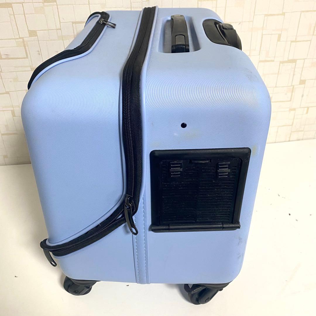 GEX ペット用キャリーバッグ OSOTOキャリーローラー スカイブルー