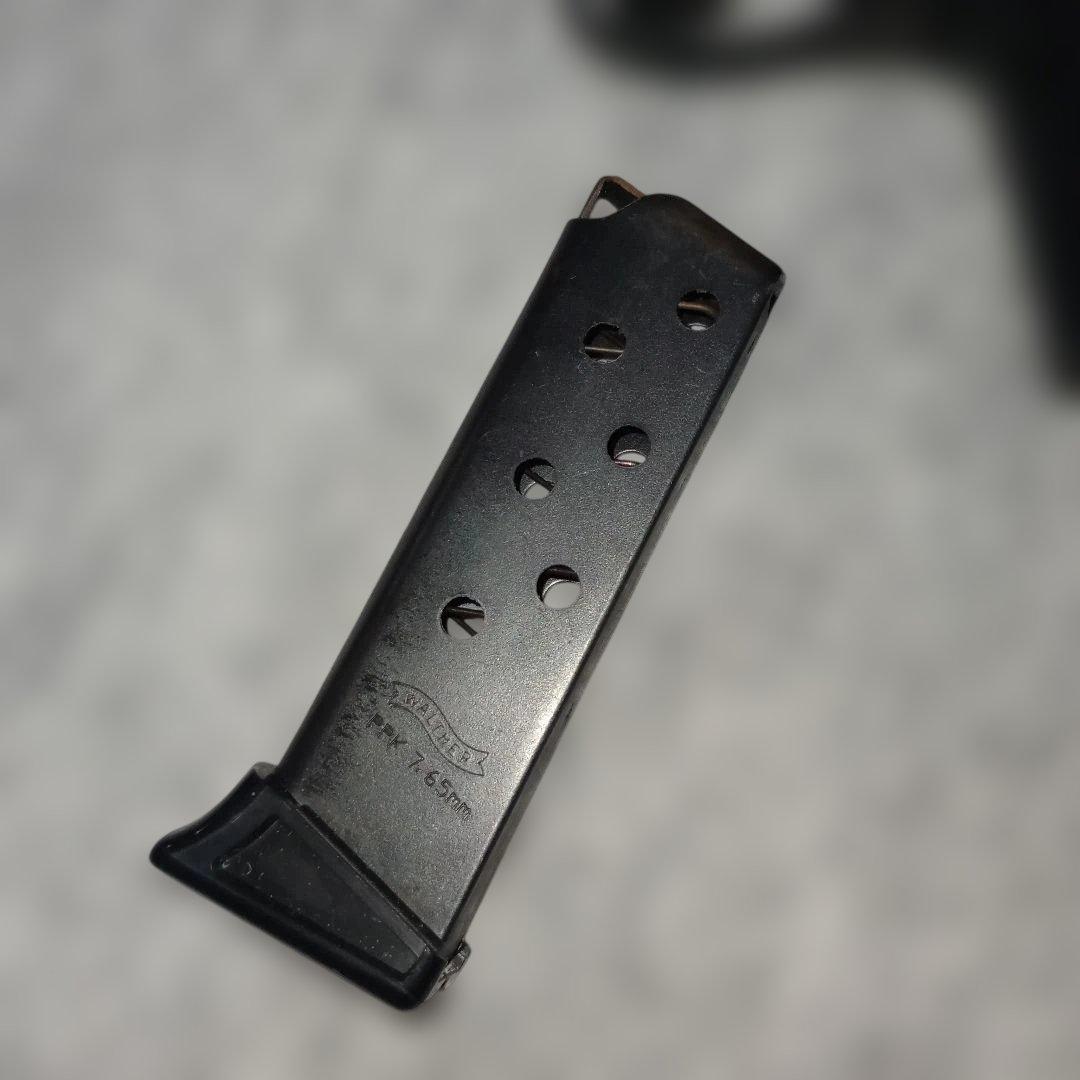 マルシン ワルサーPPK ブラックABS モデルガン 中古