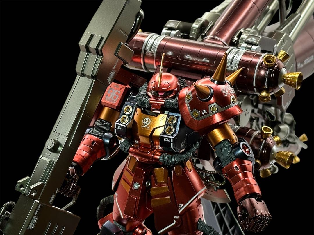 【メタリック全塗装】MG 1/100高機動型ザク \"サイコ・ザク\" Ver.Ka