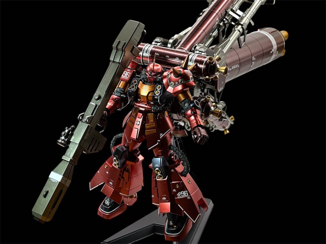 【メタリック全塗装】MG 1/100高機動型ザク \"サイコ・ザク\" Ver.Ka