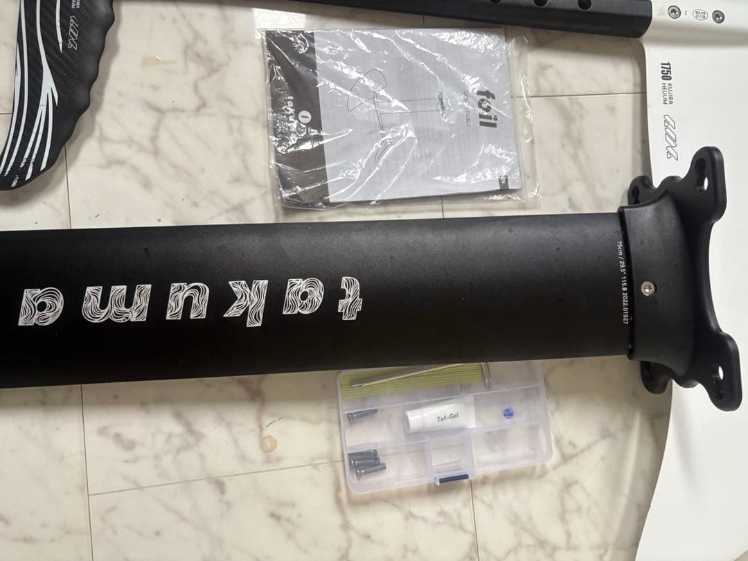 TAKUMA KUJIRA HELIUM 1750 サーフボード用フォイルセット