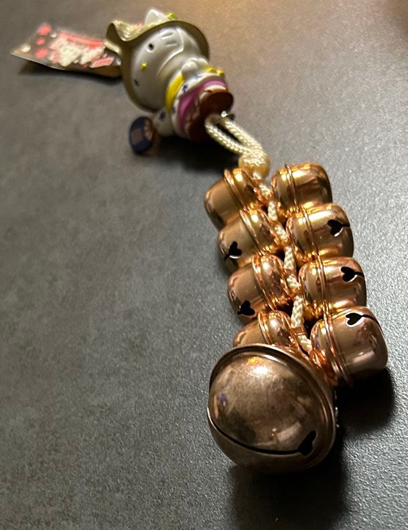 【未使用】【希少】HELLOKITTY 青森限定 ねぶたハネト鈴付き ピンク