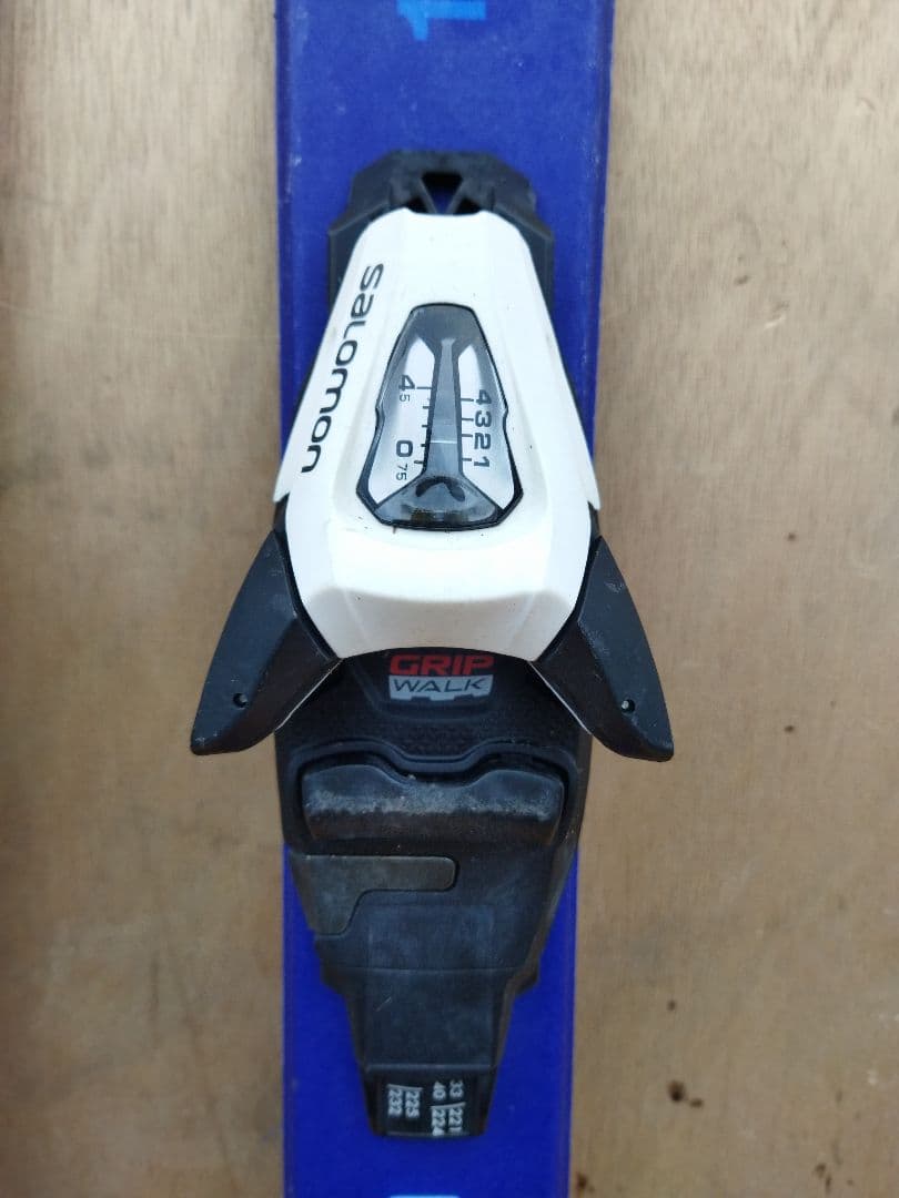 tom　サロモン　SALOMON S/RACE JR スキー板 110cm