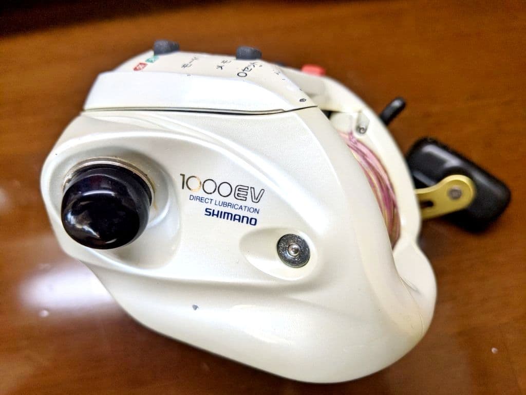 シマノ　電動丸1000EV【電動リール】【純正コード付】【軽メンテ・動作確認済】