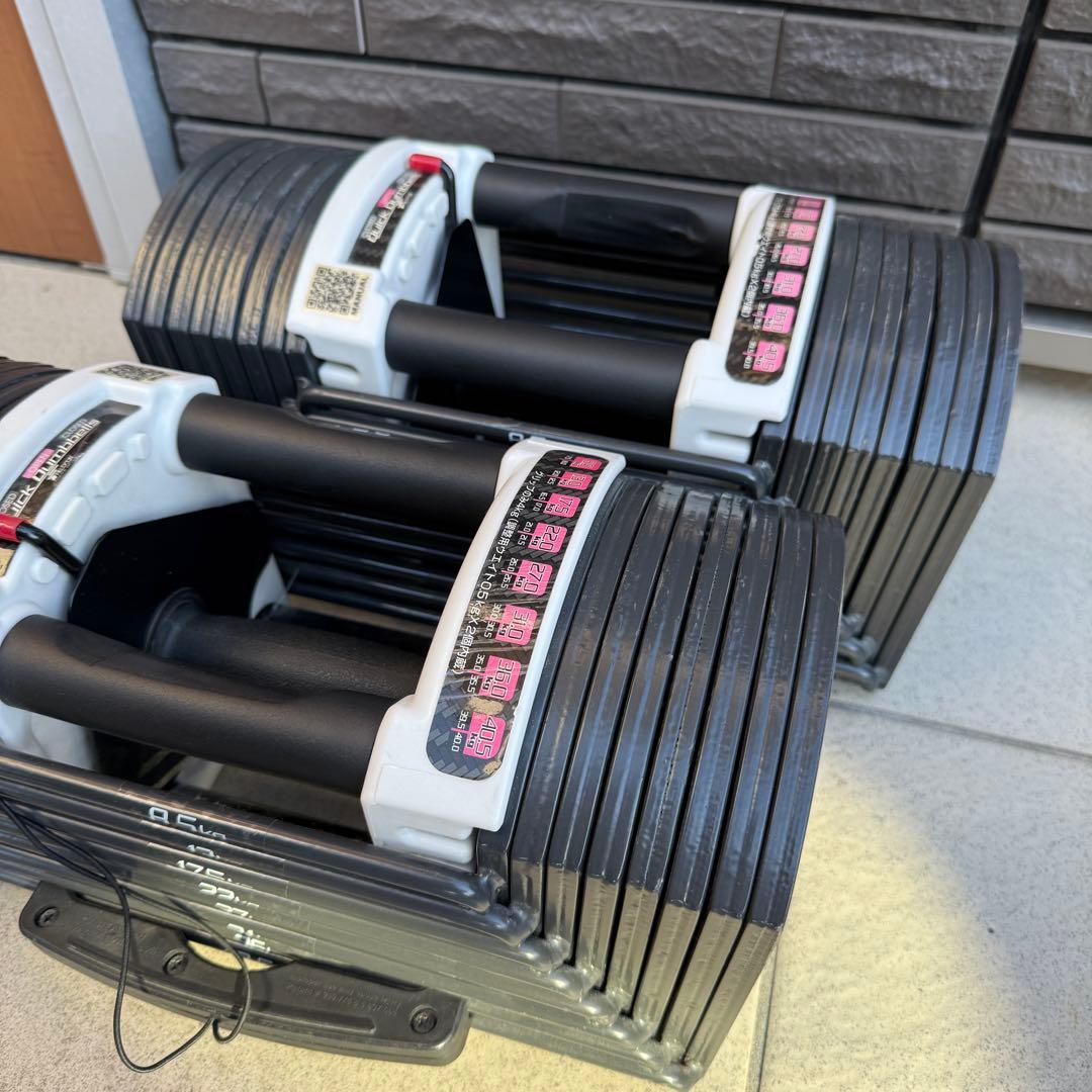 動作OK FlELDOORクイック 可変式 ブロック ダンベル 40kg ②