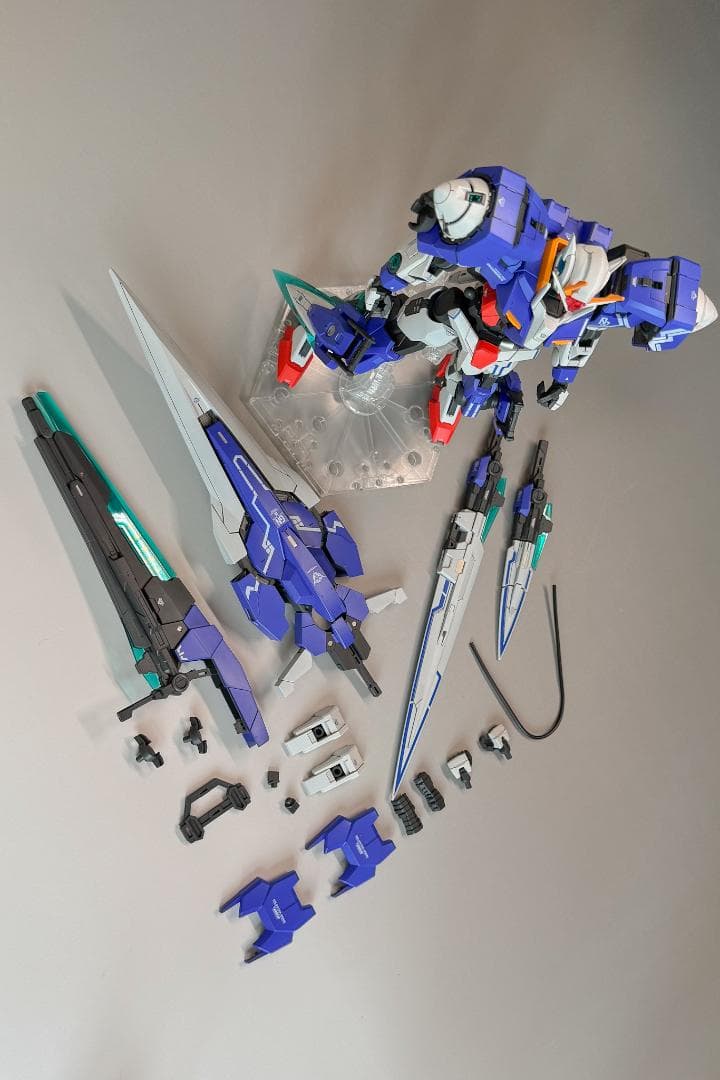 【全塗装改修・最終値下】 ダブルオーガンダム セブンソード/G MG 1/100