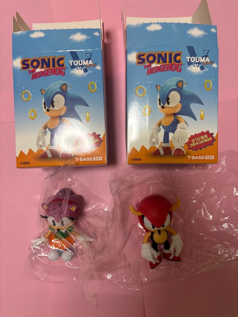 SONIC THE HEDGEHOG TOUMA ソニック2点