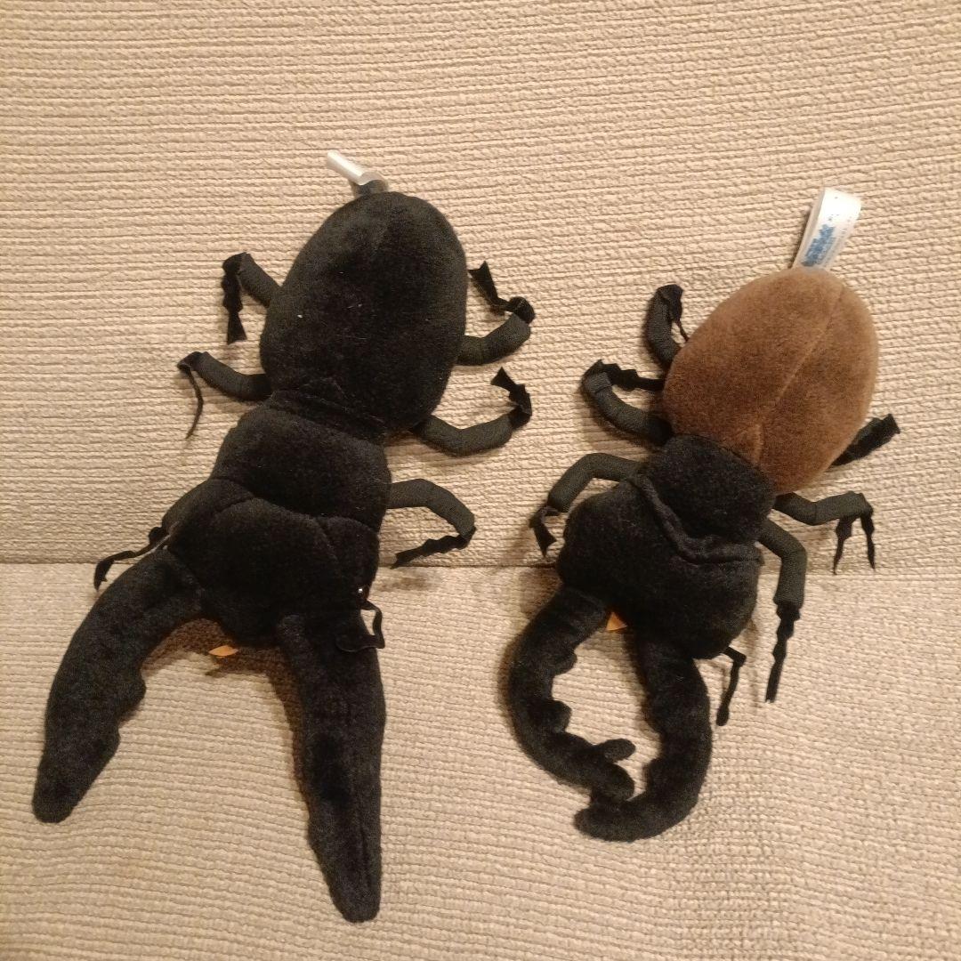 希少　昆虫王者ムシキング　カブトムシ ぬいぐるみ　クワガタ　平成レトロ