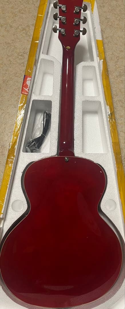 ギター GROTE Jazz Electric Guitar Semi(RED)