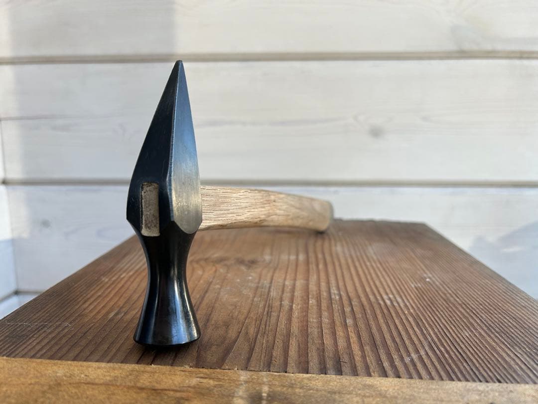 白樫反り柄　舟手玄翁