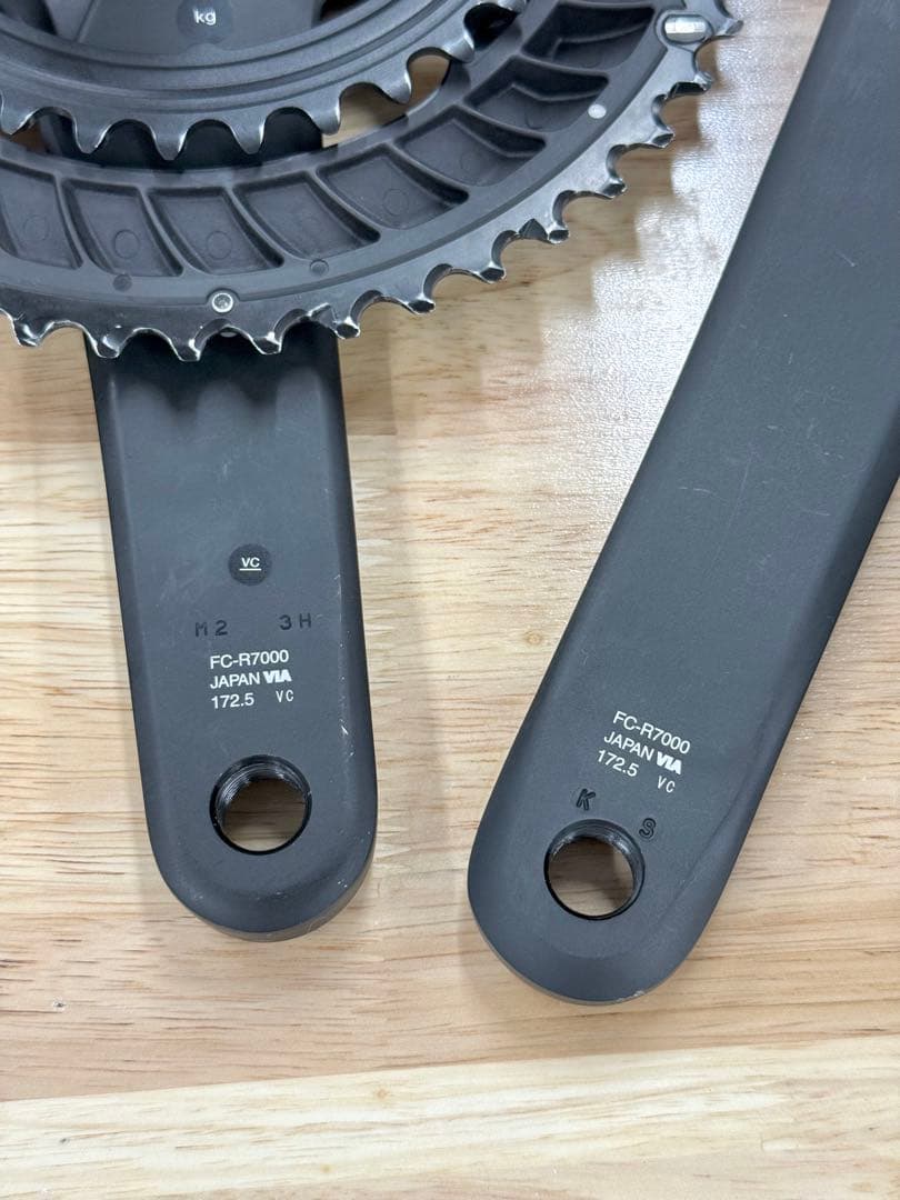 SHIMANO 105 FC-R7000 172.5mm 50/34T クランク