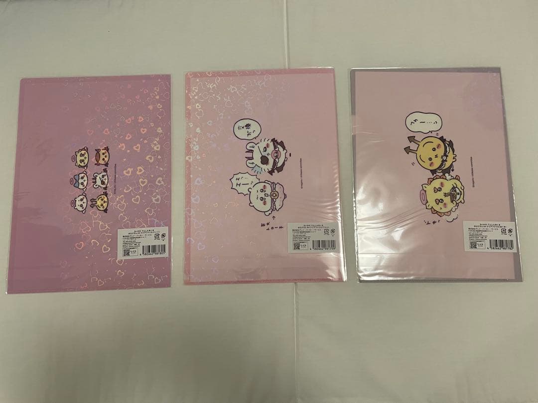ちいかわ　てんし♡あくま　ホログラムクリアファイル　コンプリートセット