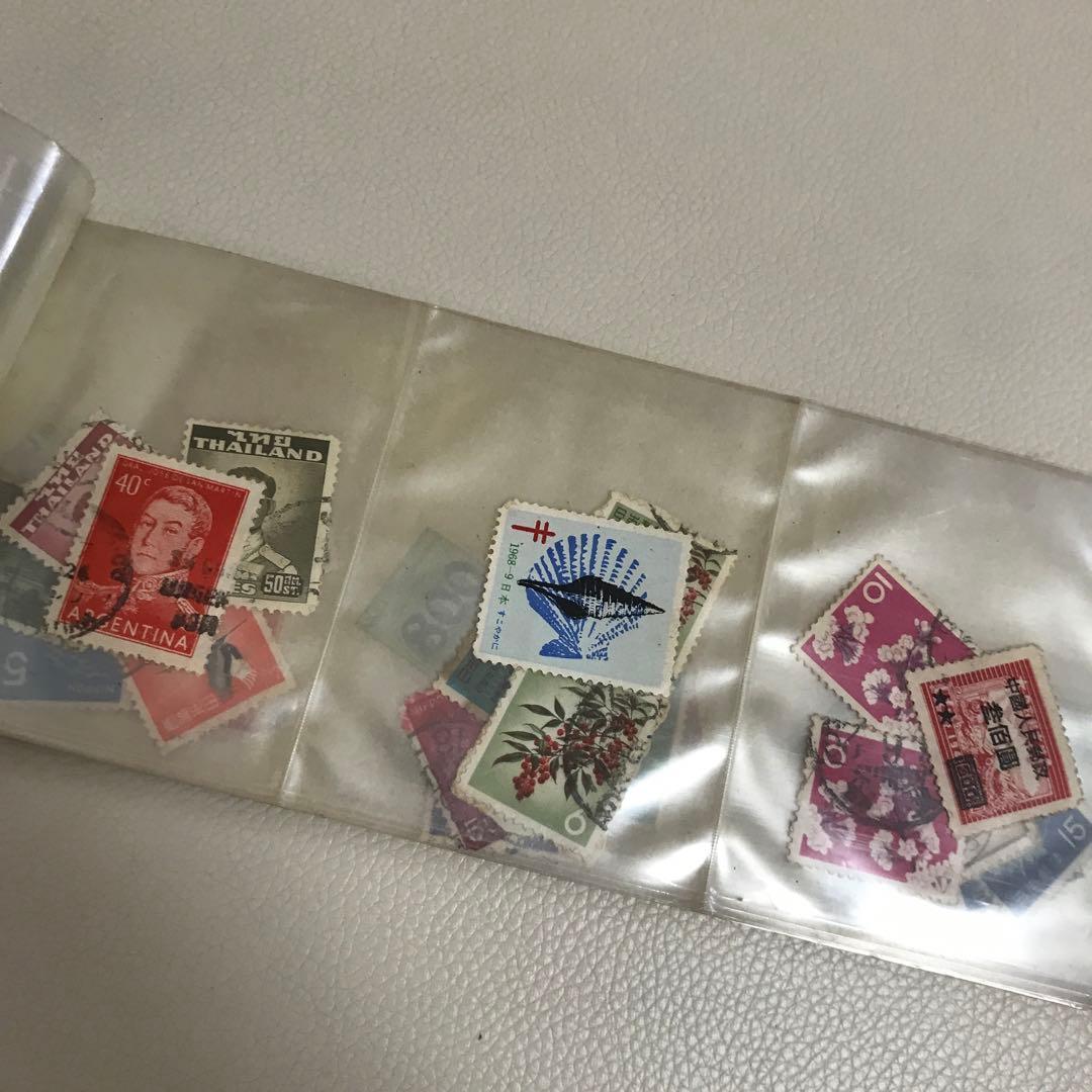 懐かしの仮面ライダーアルバム　世界の切手セット