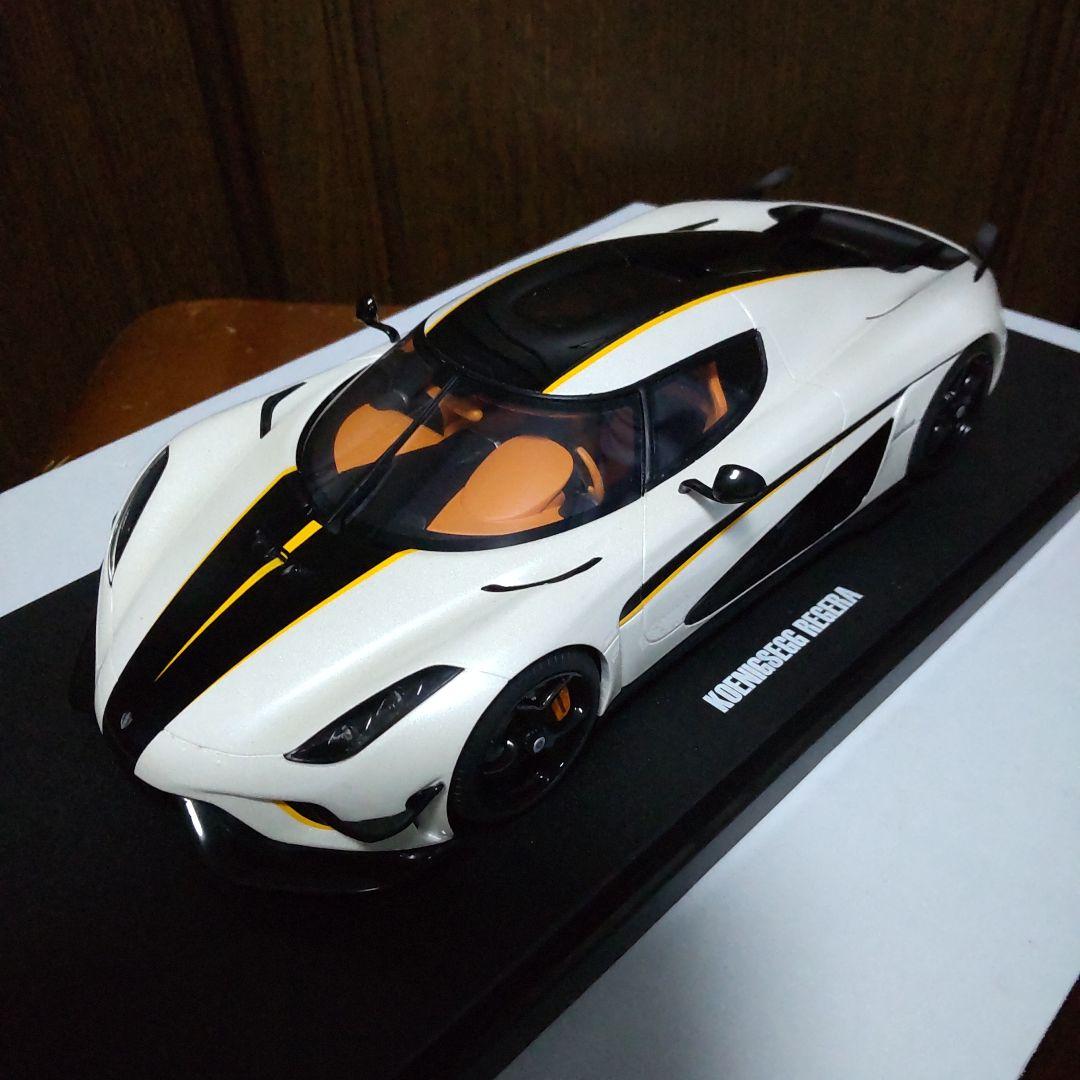 ケーニグセグ レゲエーラ ホワイト 1/18 GTスピリット 京商