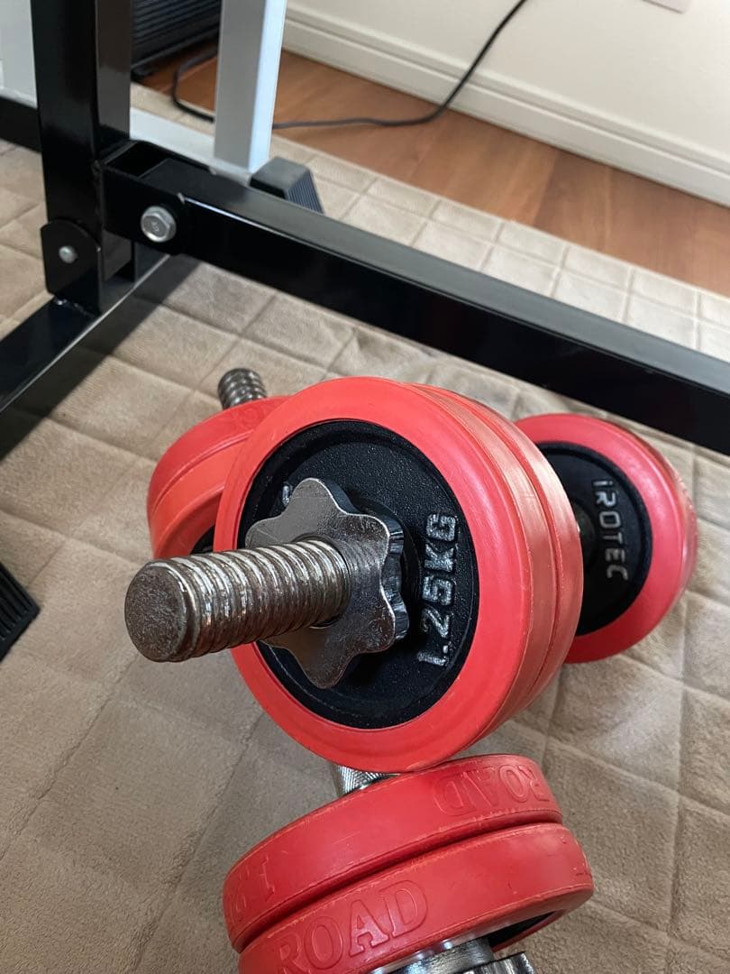 トレーニングベンチ　プレート　シャフト　セット