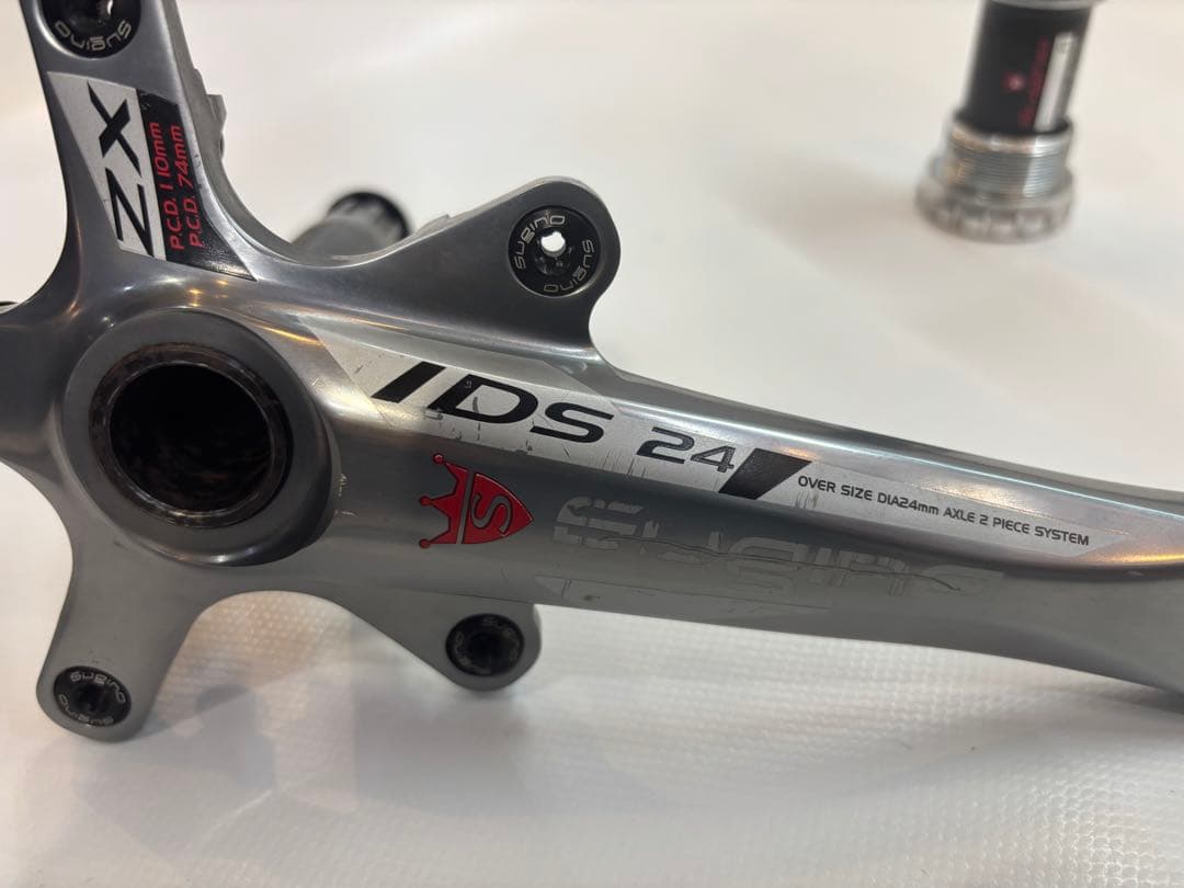 ☆Sugino IDS 24クランクセット、BB付属