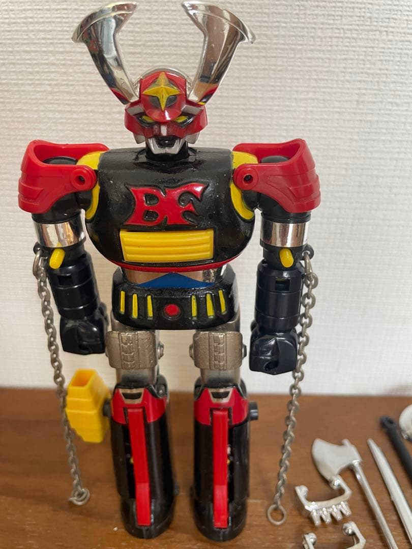 ポピー 超合金 バトルフィーバーJ バトルロボ　美品　昭和レトロ　特撮