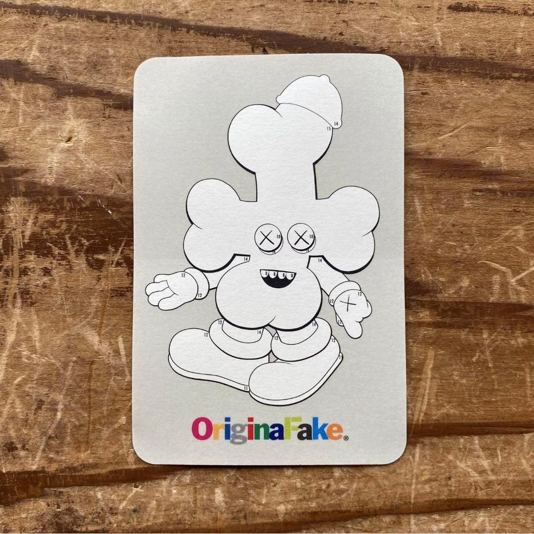 KAWS OriginalFake オリジナルフェイク ステッカー 6枚セット