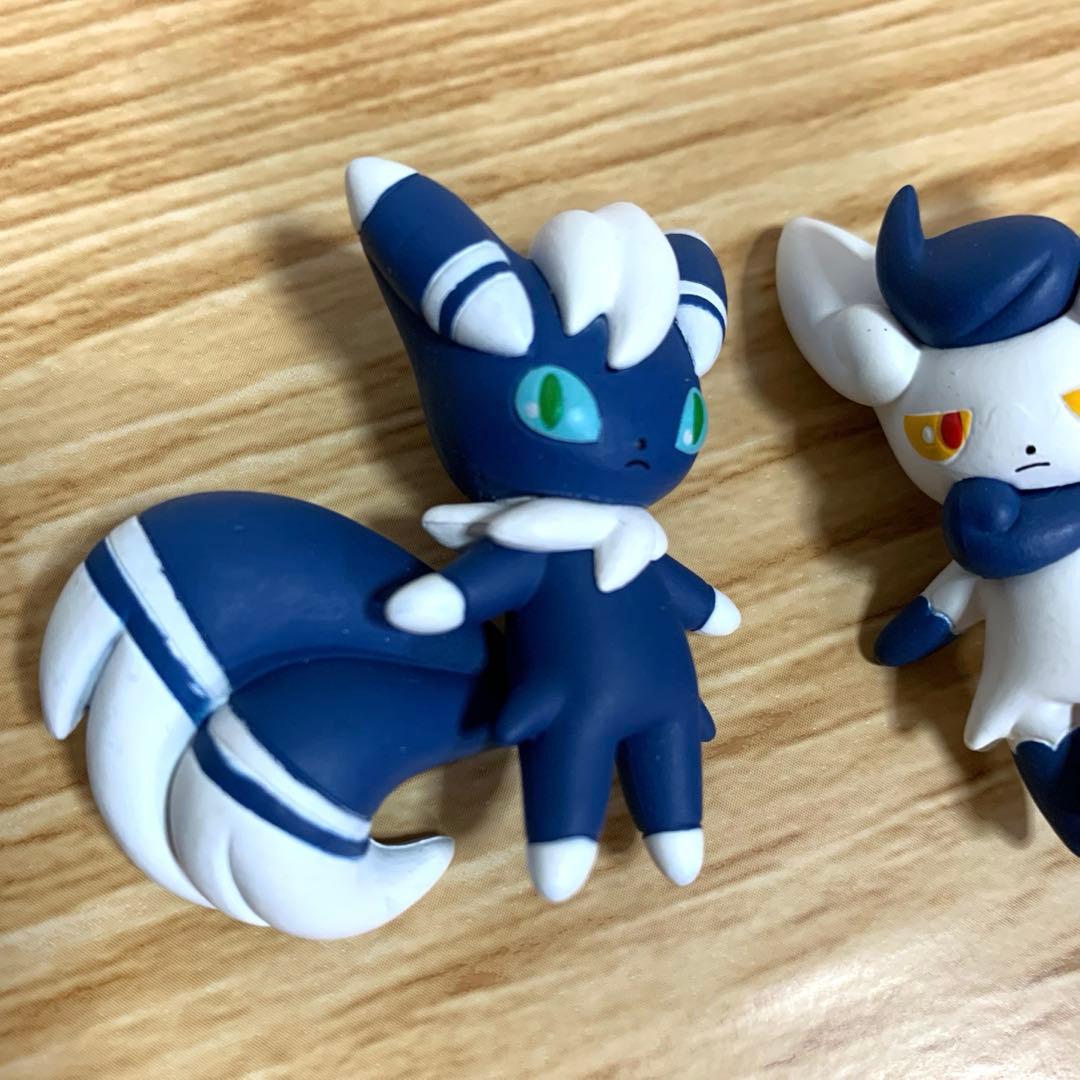 ポケモン モンコレ ニャオニクス オスのすがた メスのすがた フィギュア