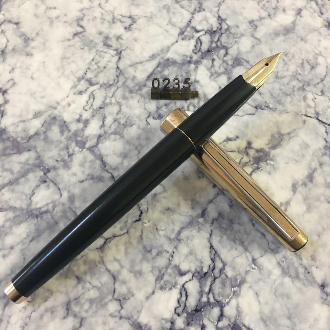 #0235 オーバーホール済 レア 万年筆 パイロット PILOT 14k