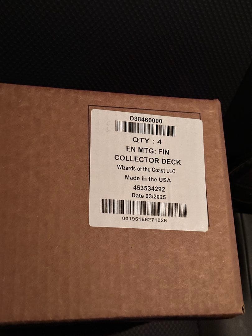 MTG FINAL FANTASY 統率者コレクター 英語版