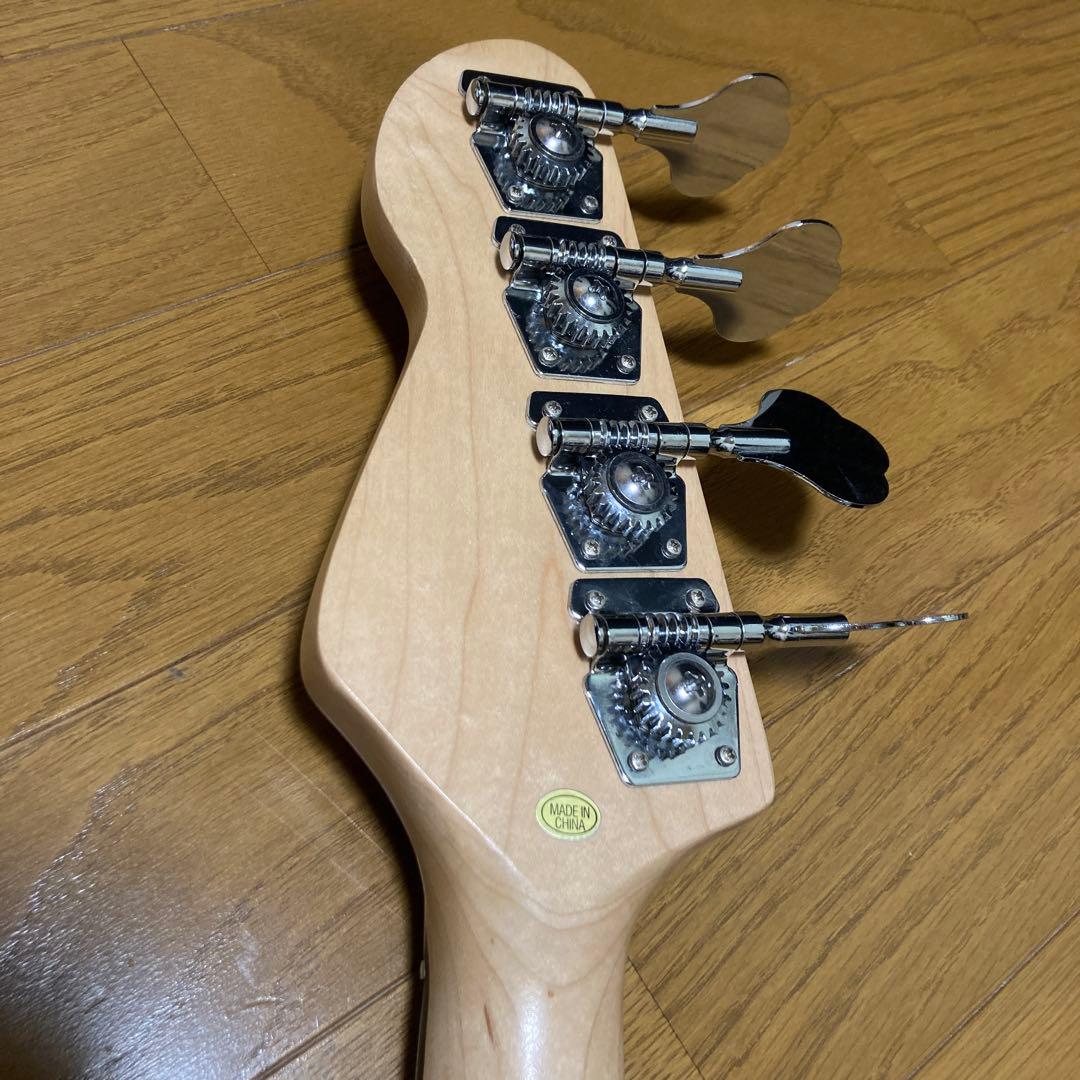 SELDER エレキベース セルダー　BASS レッド マッチングヘッド