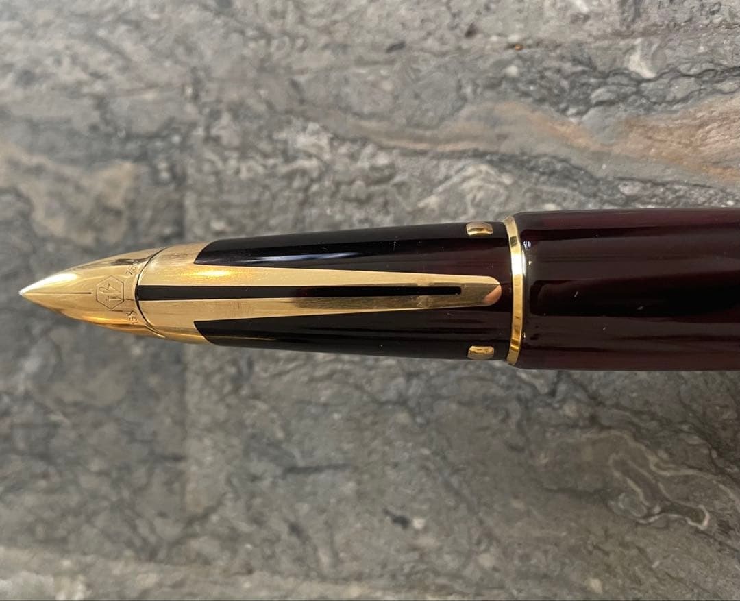 WATERMAN ウォーターマン 万年筆 エドソン ルビーレッド M