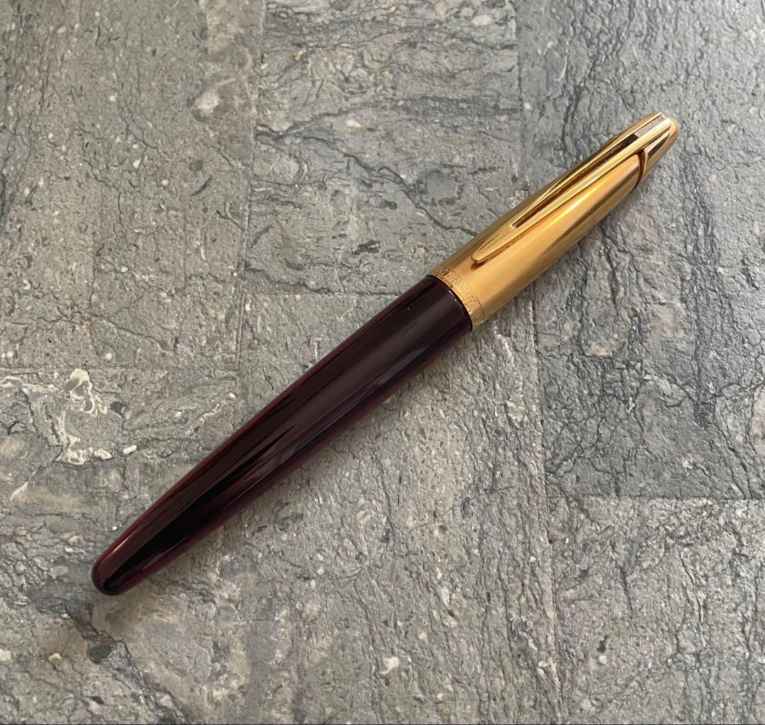 WATERMAN ウォーターマン 万年筆 エドソン ルビーレッド M