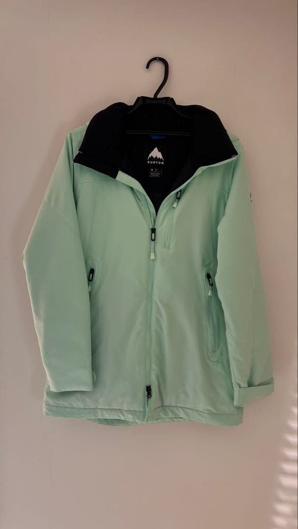 BURTON ミントグリーン スノーボードジャケット S