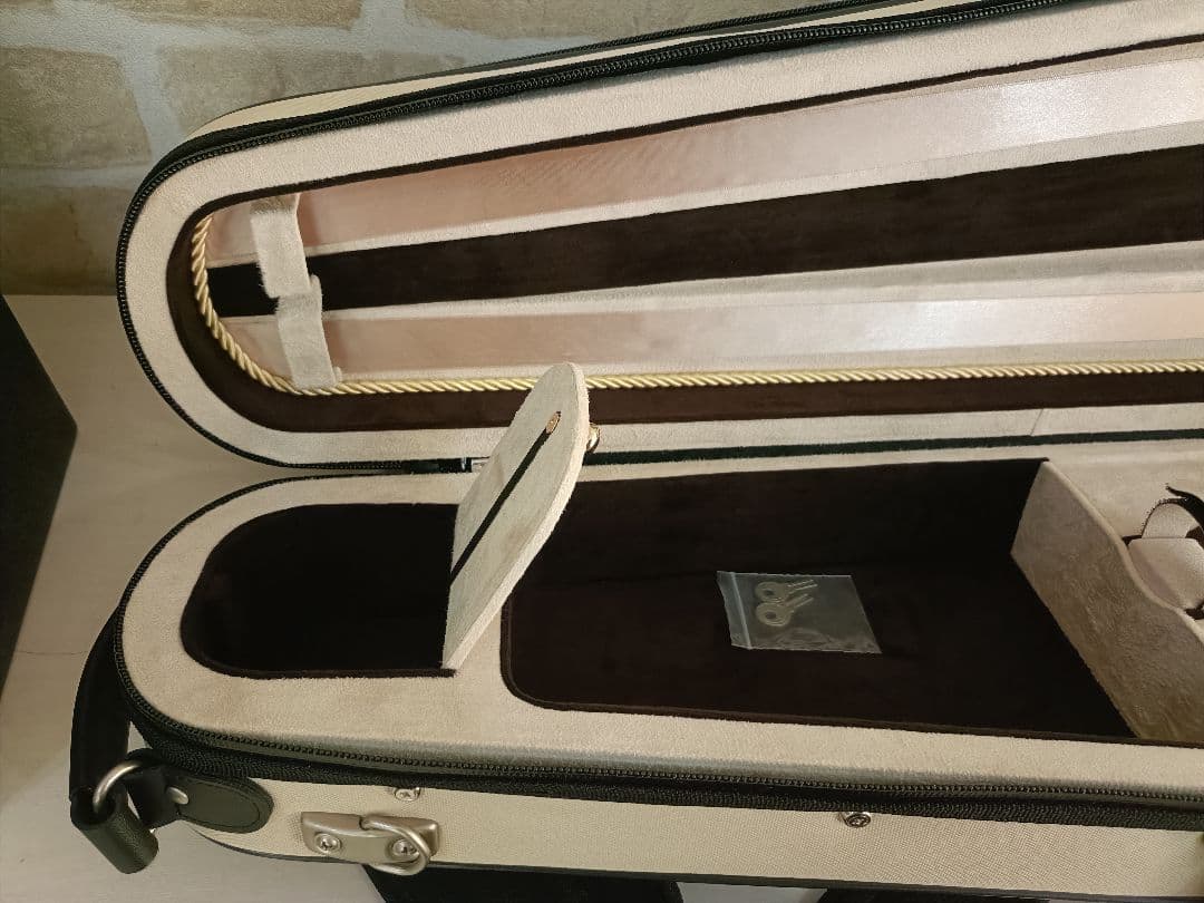 【Gig Case】ベージュ バイオリンケース スリムデザイン ギグケース