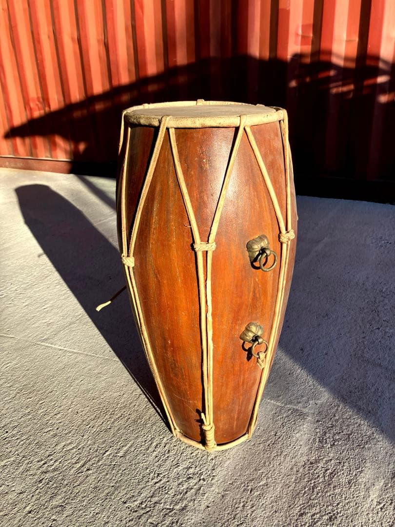 ハンドドラム 金属リング付き