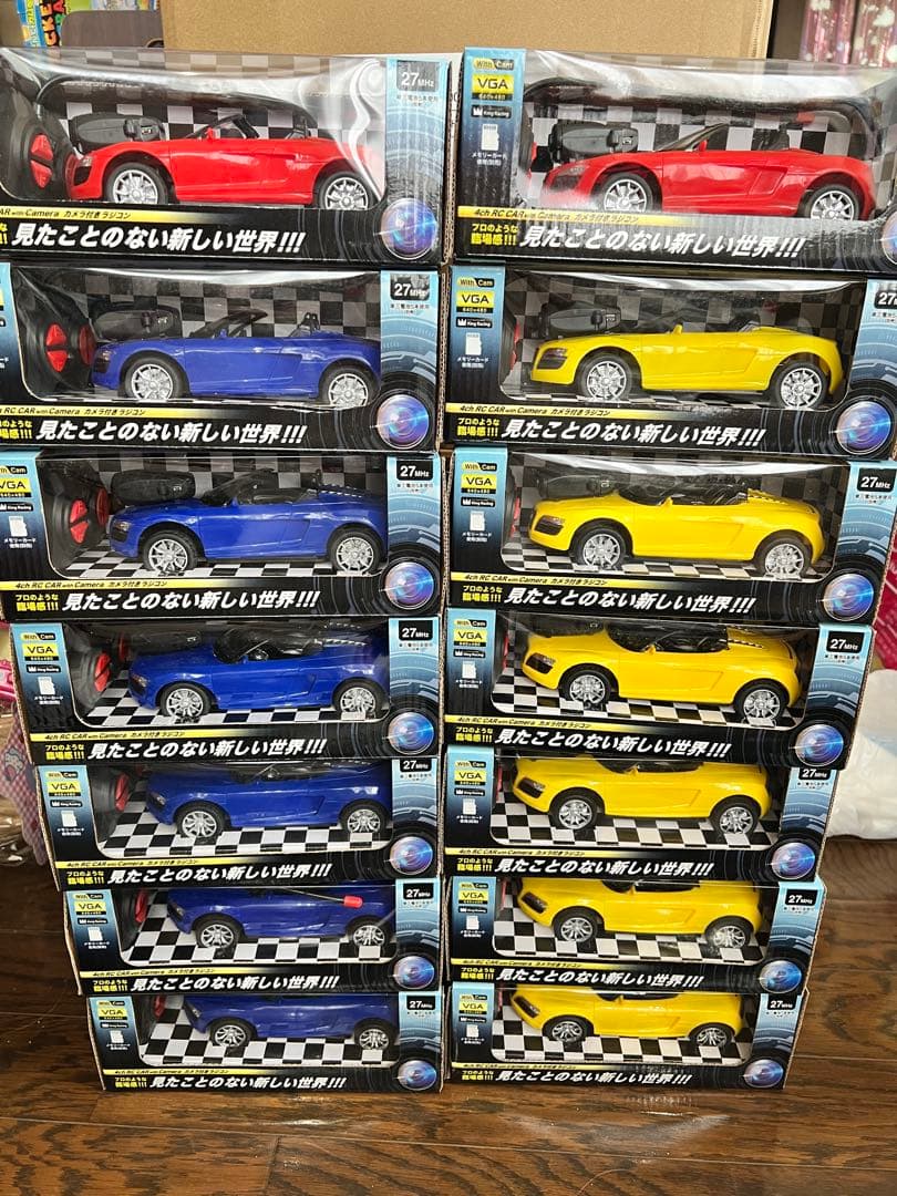 【14個セット】カメラ付きラジコン「RC Cam Pro」 カメラ搭載のRCカー