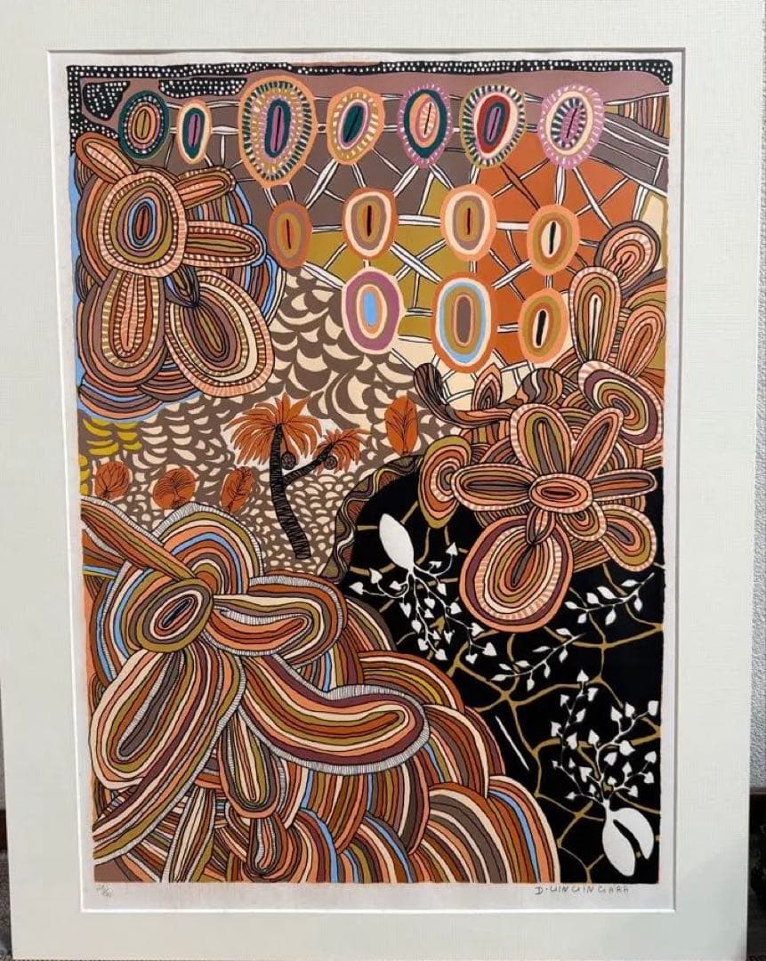 ギンギンガラ、ドリス。 【砥石と樹皮】限定28/95 ガラス無し送料込み