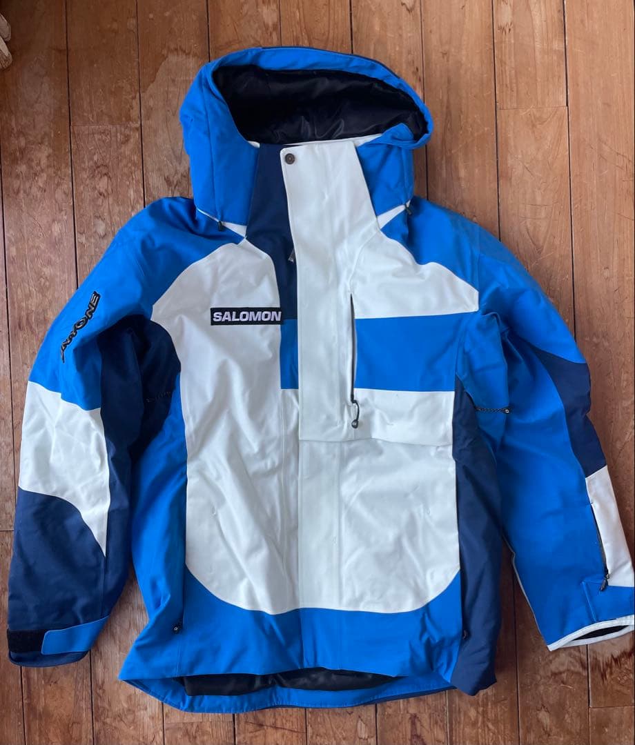 オンヨネサロモンワッペン付　ウェア上下　XOサイズ