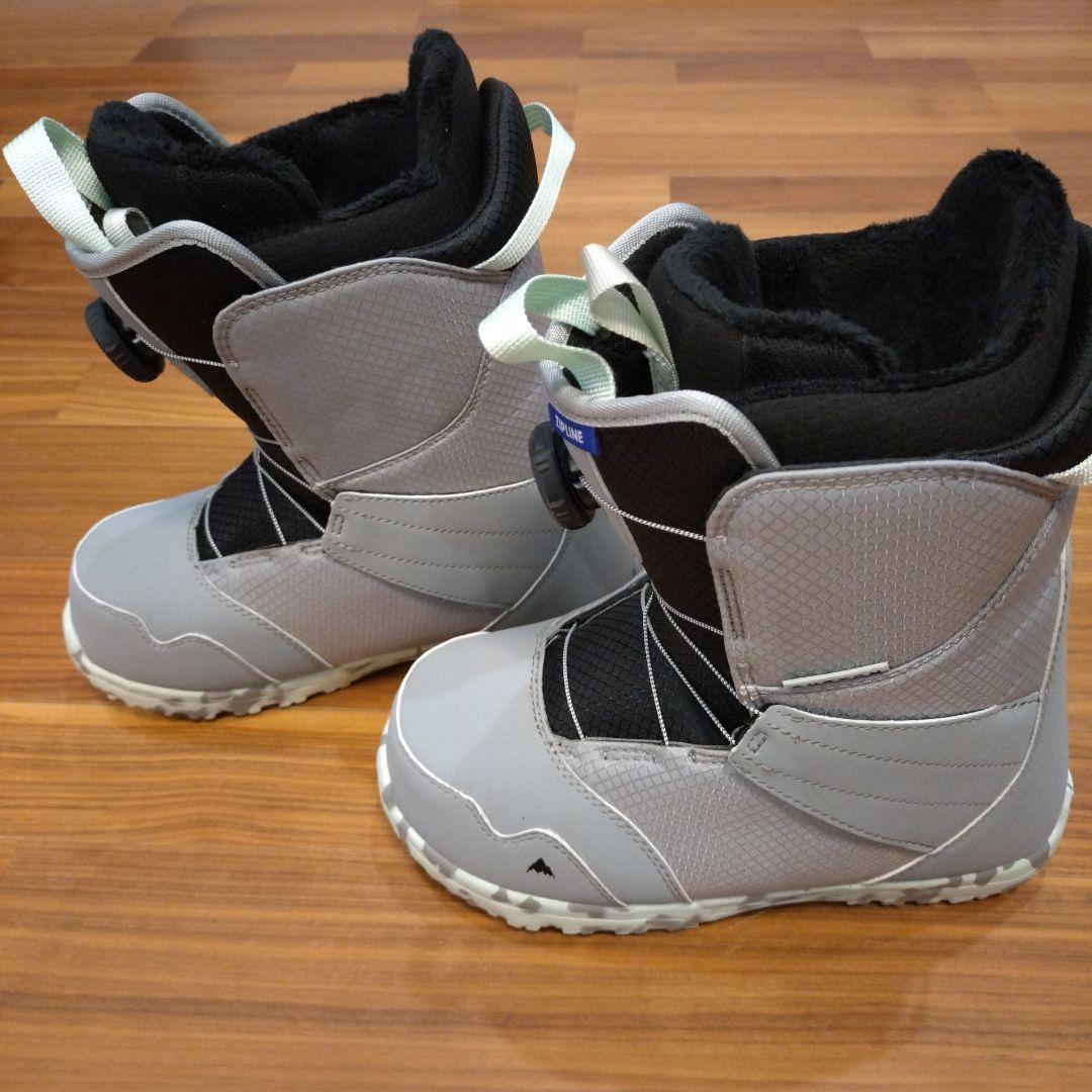 バートン 子ども用スノーボードブーツ グレー 24cm