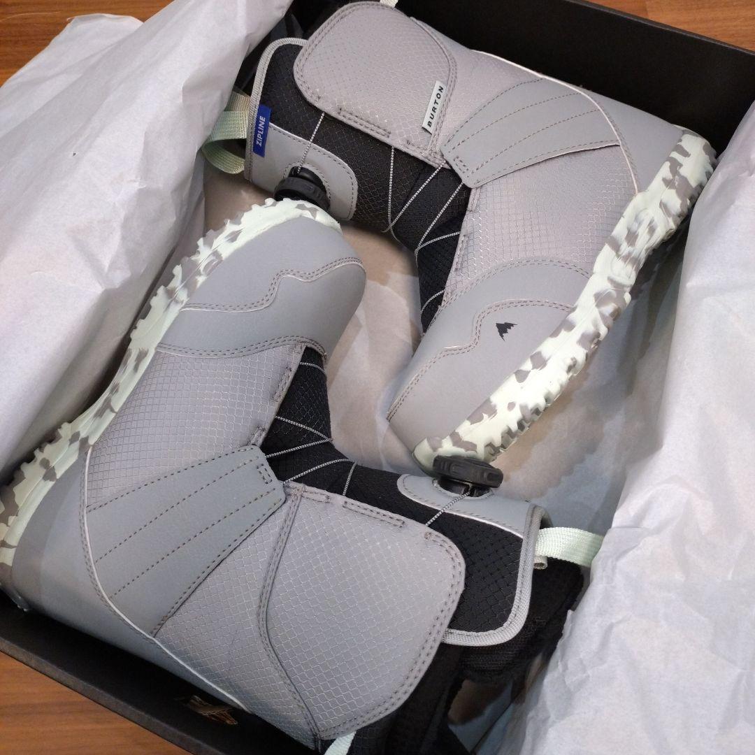 バートン 子ども用スノーボードブーツ グレー 24cm