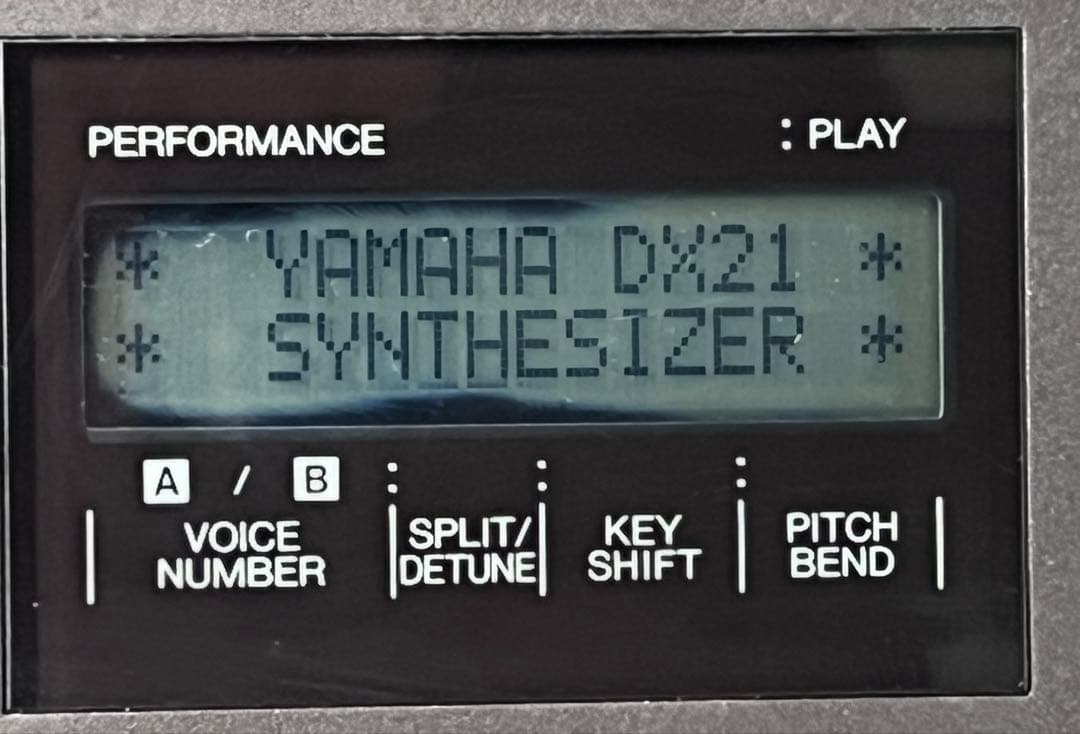 YAMAHA DX21 シンセサイザー 61鍵