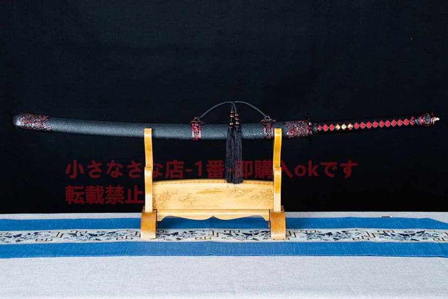 武具　刀装具　日本刀　模造刀 居合刀 烈梅紅誅繍春刀