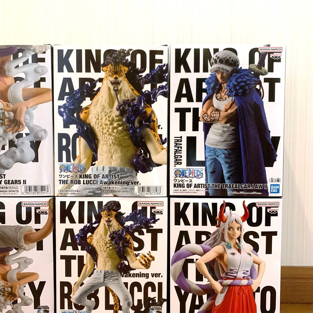 【未開封】ワンピース　KING OF ARTIST ルフィ　ルッチ　ロー　ヤマト