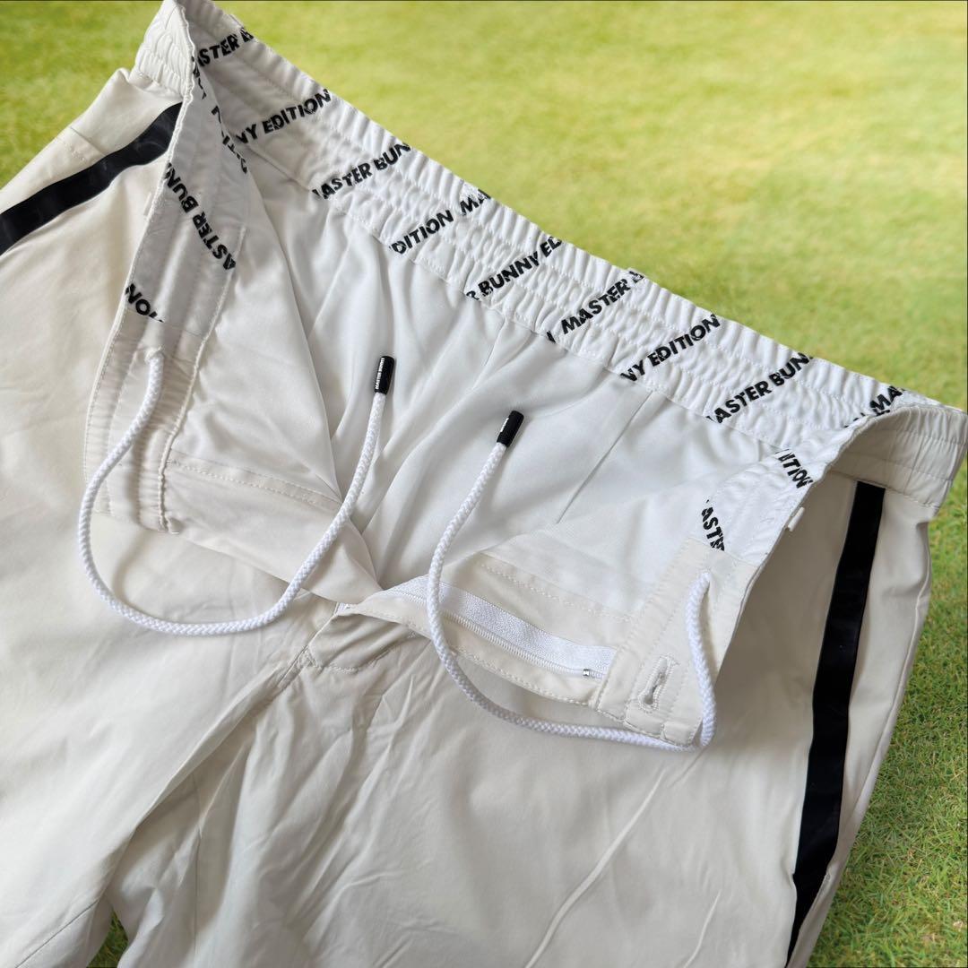 マスターバニー　パンツ　裏地付き　白　M〜L相当　ホワイト　ストレッチ素材　4