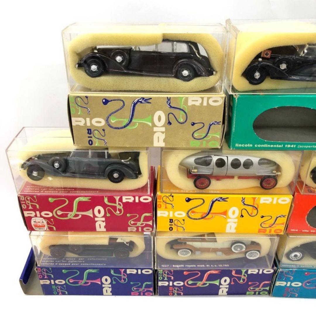 【希少】RIO リオ ミニカー ヴィンテージ 大量 まとめ 箱付 26台