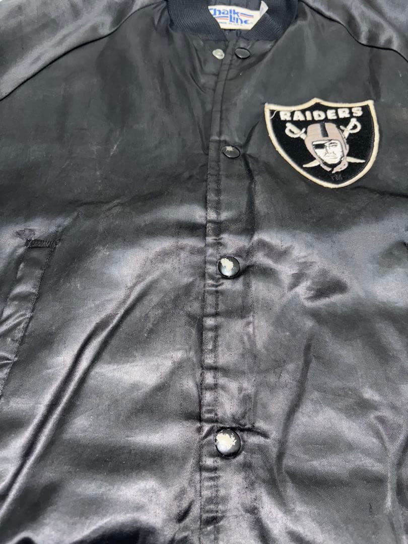 ウォームアップウェア 80's-90's USA RAIDERS STADIUM JACKET