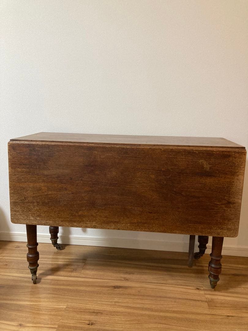 ゲートレッグテーブル　アンティーク　バタフライテーブル