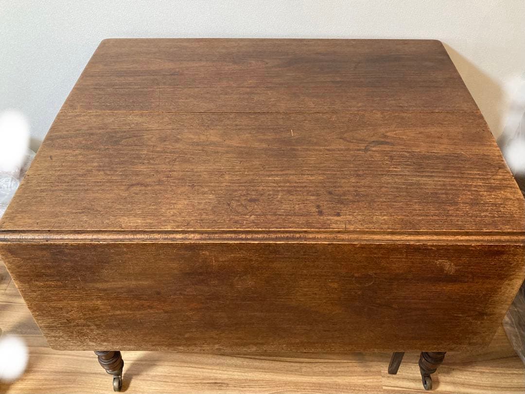 ゲートレッグテーブル　アンティーク　バタフライテーブル