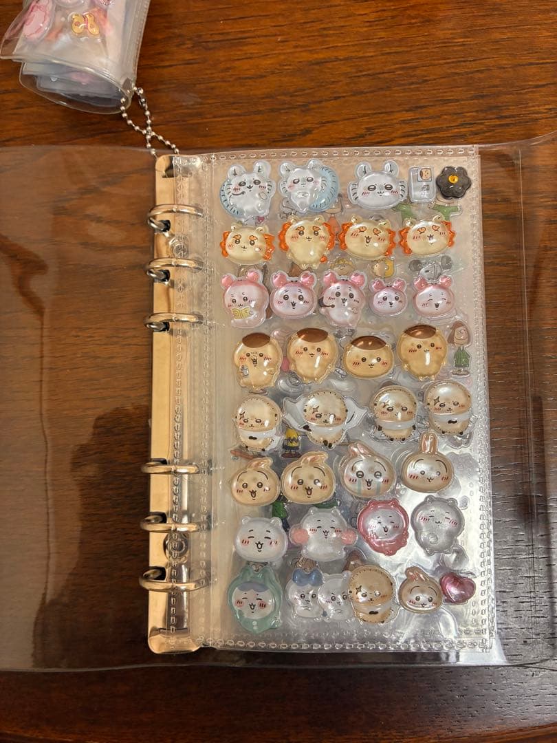 A6バインダー、シール、ミニシール帳付き