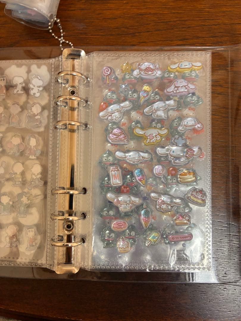 A6バインダー、シール、ミニシール帳付き