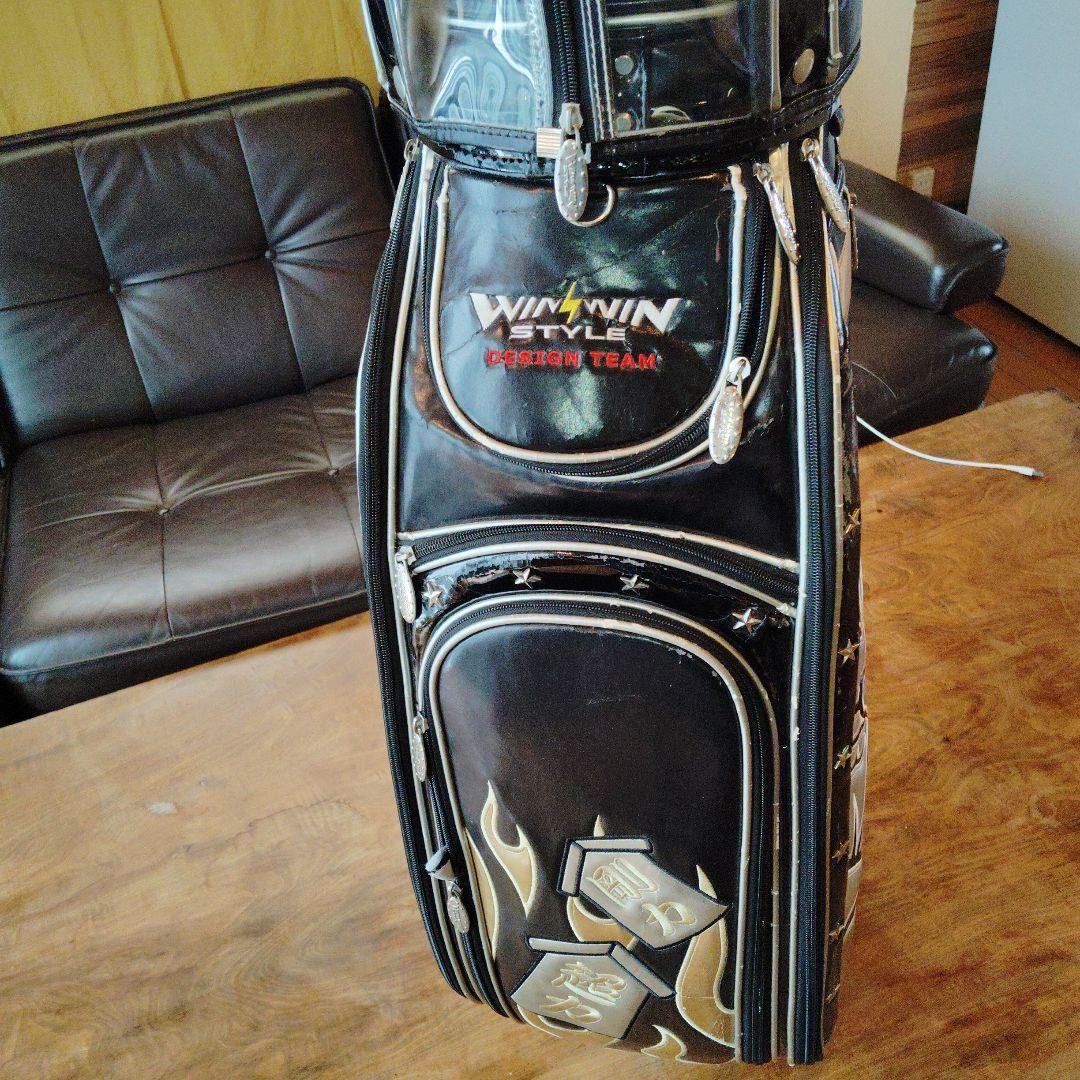 WIN WIN STYLE ゴルフバッグ 武士デザイン