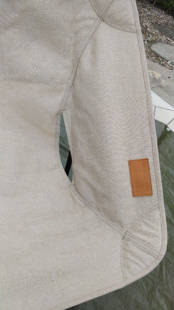 軽量アウトドアチェア ベージュ ヘリノックス コンフォートチェア